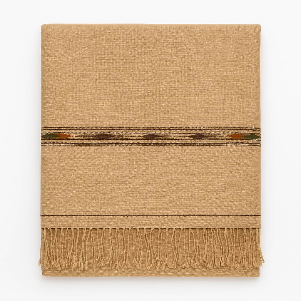 Peshawari Shawl For Men - Beige