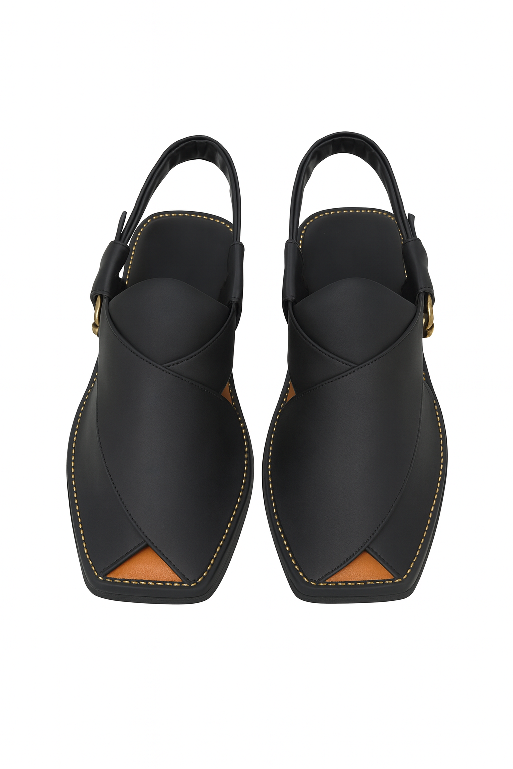 Classic Zalmi Chappal - Black